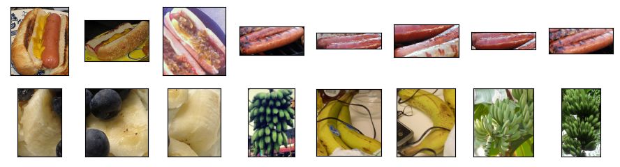 Sample training images